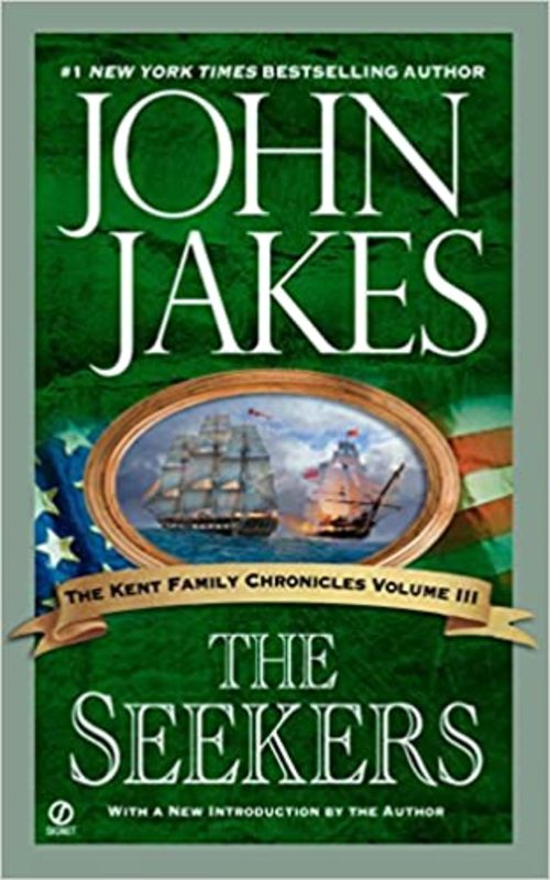 Book cover for "The Seekers" by John Jakes