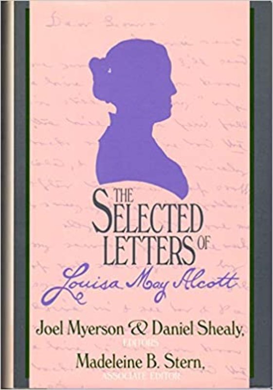 Book cover for "The Selected Letters" by Louisa May Alcott