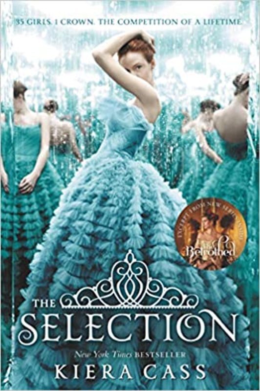 Book cover for "The Selection" by Kiera Cass