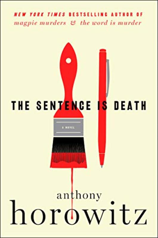 Book cover for "The Sentence Is Death" by Anthony Horowitz