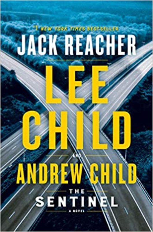 Book cover for "The Sentinel" by Lee Child