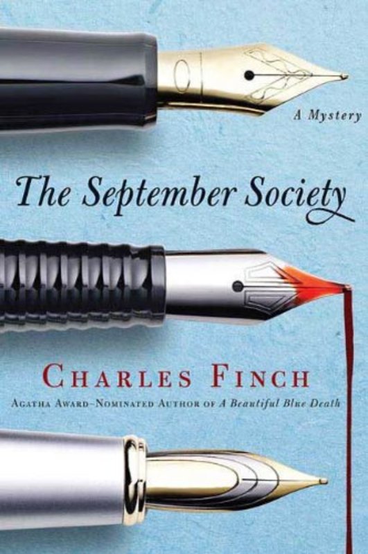 Book cover for "The September Society" by Charles Finch