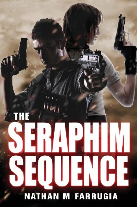Book cover for "The Seraphim Sequence" by Nathan M Farrugia