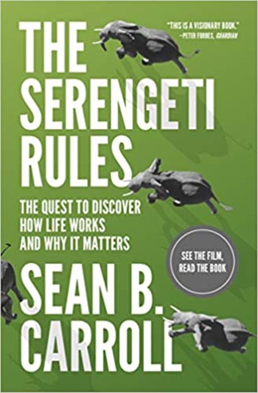 Book cover for "The Serengeti Rules" by Sean B. Carroll