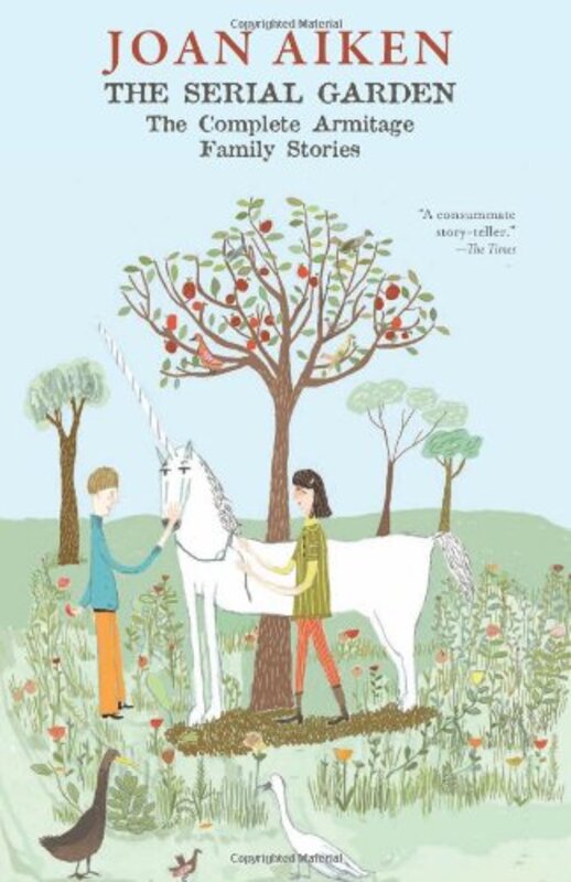 Book cover for "The Serial Garden" by Joan Aiken