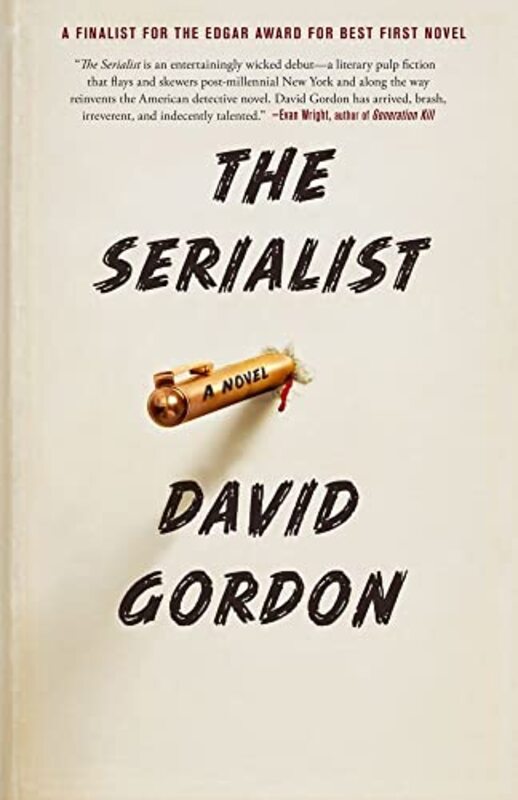 Book cover for "The Serialist" by David Gordon