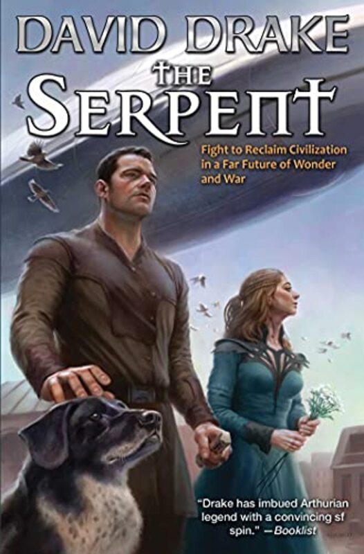 Book cover for "The Serpent" by David Drake