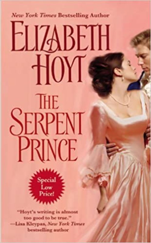 Book cover for "The Serpent Prince" by Elizabeth Hoyt