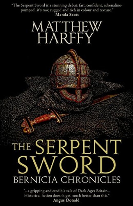 Book cover for "The Serpent Sword" by Matthew Harffy