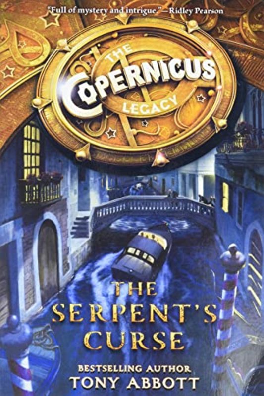 Book cover for "The Serpent's Curse" by Tony Abbott