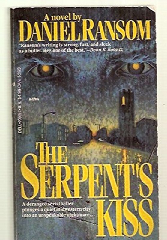 Book cover for "The Serpent's Kiss" by Ed Gorman