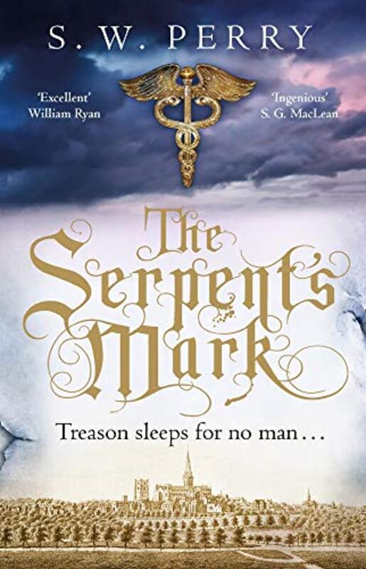 Book cover for "The Serpent's Mark" by S W Perry