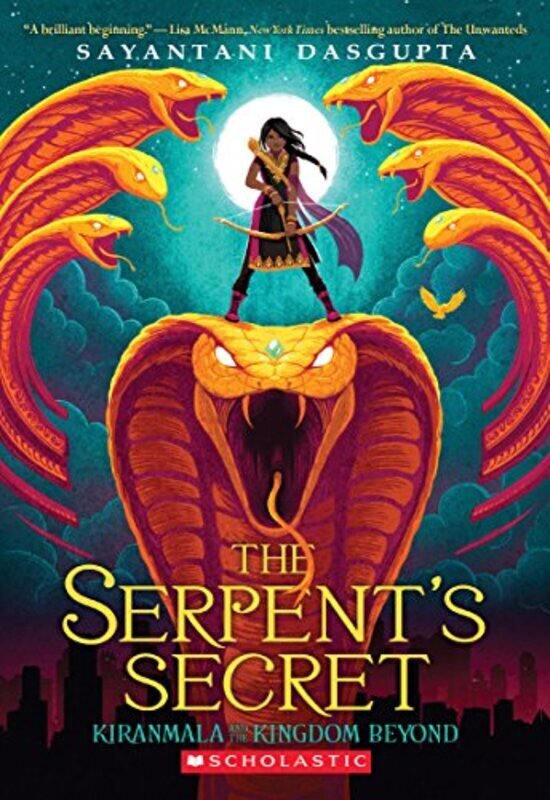 Book cover for "The Serpent's Secret" by Sayantani DasGupta