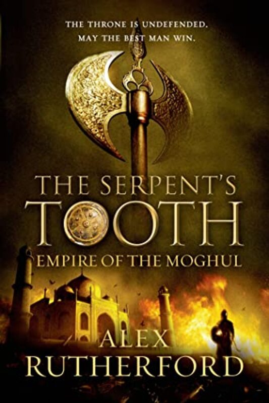 Book cover for "The Serpent's Tooth" by Alex Rutherford