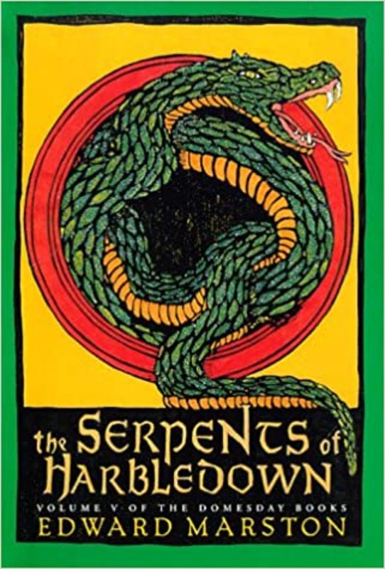 Book cover for "The Serpents Of Harbledown" by Edward Marston