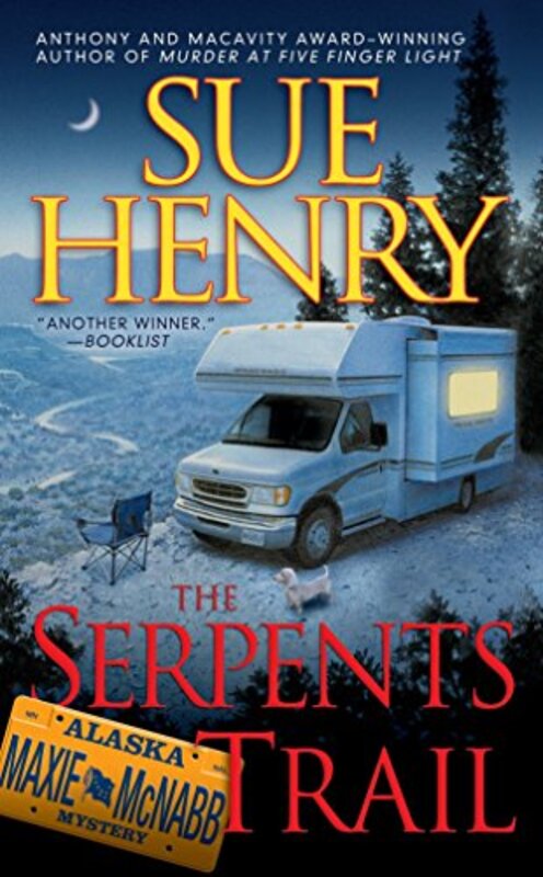 Book cover for "The Serpents Trail" by Sue Henry
