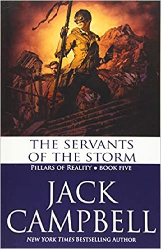 Book cover for "The Servants of the Storm" by John G Hemry
