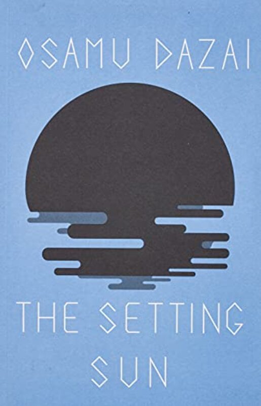 Book cover for "The Setting Sun" by Osamu Dazai