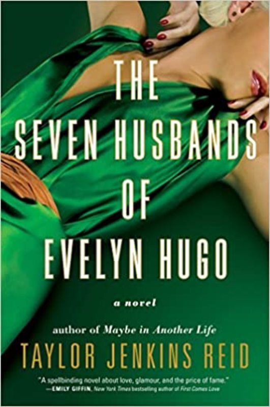 Book cover for "The Seven Husbands of Evelyn Hugo" by Taylor Jenkins Reid