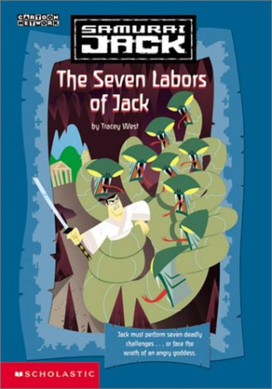 Book cover for "The Seven Labors of Jack" by Tracey West