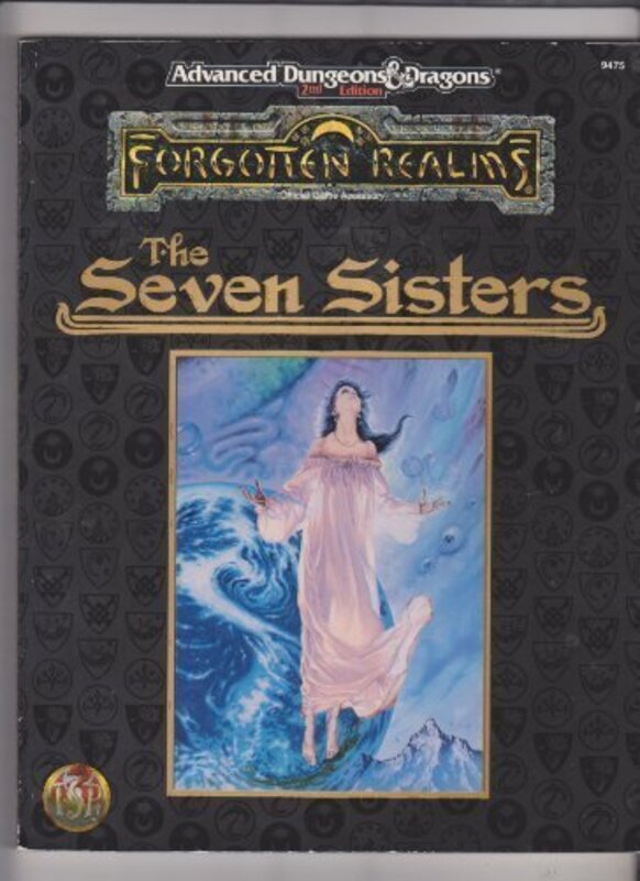 Book cover for "The Seven Sisters" by Ed Greenwood