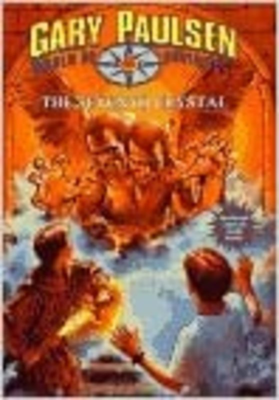 Book cover for "The Seventh Crystal" by Gary Paulsen