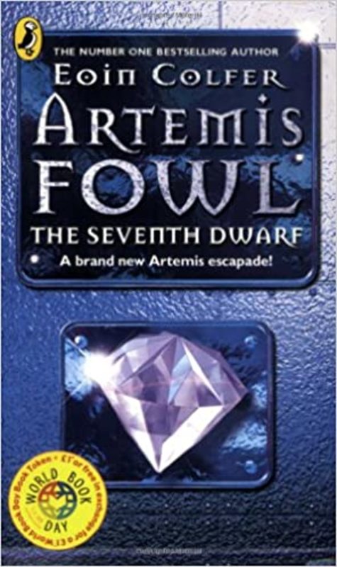Book cover for "The Seventh Dwarf" by Eoin Colfer