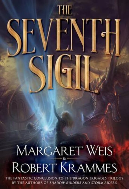 Book cover for "The Seventh Sigil" by Margaret Weis