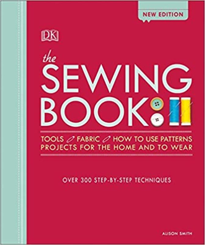 Book cover for "The Sewing Book" by Alison Smith