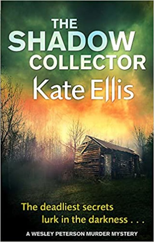 Book cover for "The Shadow Collector" by Kate Ellis