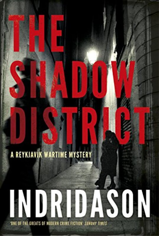 Book cover for "The Shadow District" by Arnaldur Indriðason