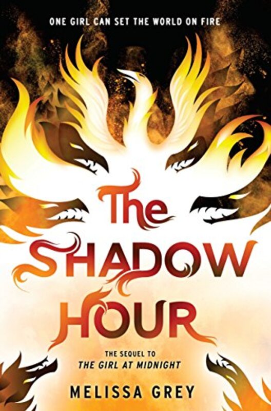 Book cover for "The Shadow Hour" by Melissa Grey
