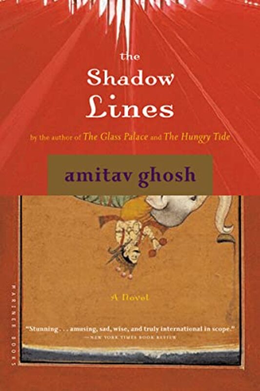 Book cover for "The Shadow Lines" by Amitav Ghosh