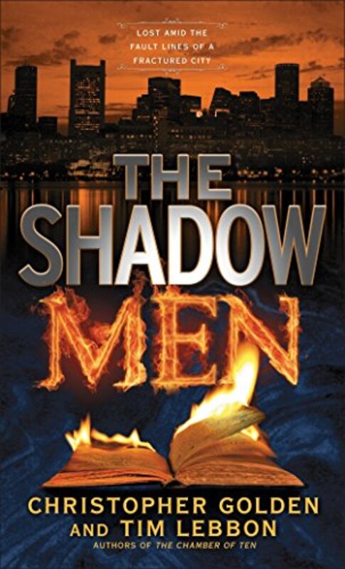 Book cover for "The Shadow Men" by Tim Lebbon
