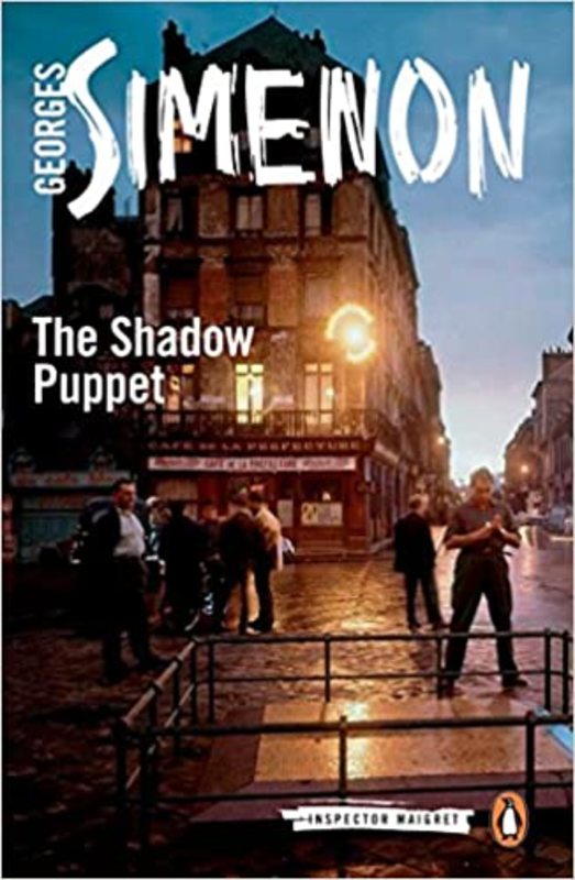 Book cover for "The Shadow Puppet" by Georges Simenon