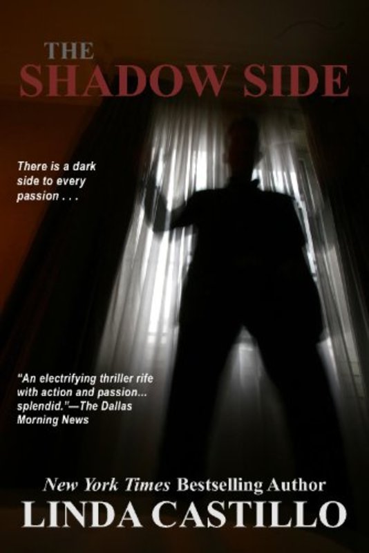 Book cover for "The Shadow Side" by Linda Castillo