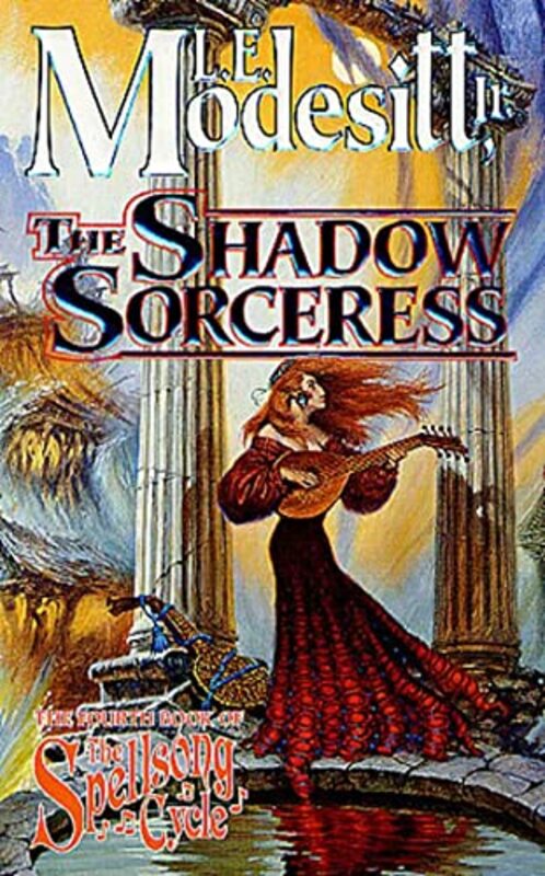Book cover for "The Shadow Sorceress" by LE Modesitt Jr