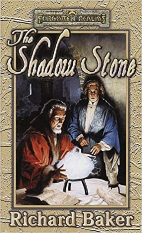 Book cover for "The Shadow Stone" by Richard Baker