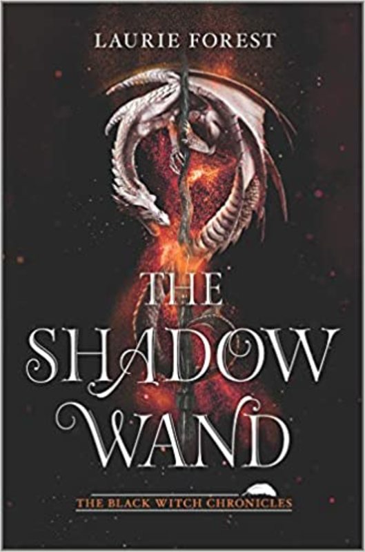 Book cover for "The Shadow Wand" by Laurie Forest
