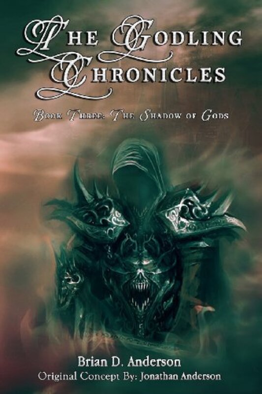 Book cover for "The Shadow of Gods" by Brian D Anderson