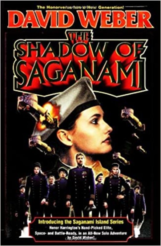 Book cover for "The Shadow of Saganami" by David Weber