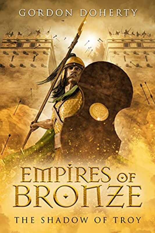 Book cover for "The Shadow of Troy" by Gordon Doherty