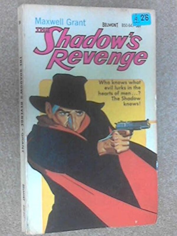 Book cover for "The Shadow's Revenge" by Maxwell Grant
