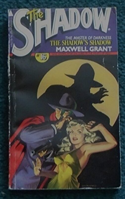 Book cover for "The Shadow's Shadow" by Maxwell Grant