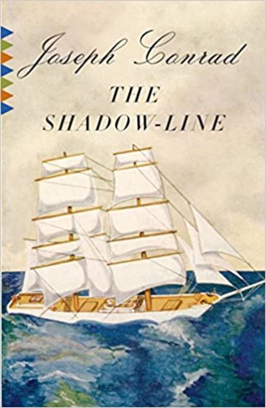 Book cover for "The Shadow-Line" by Joseph Conrad