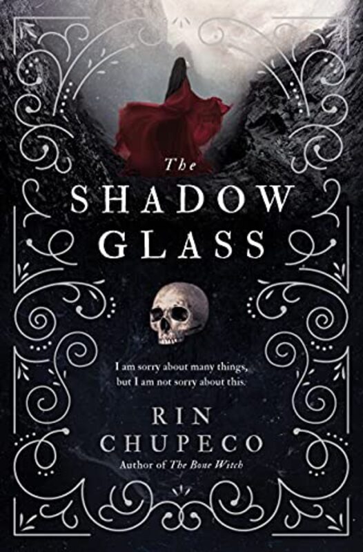 Book cover for "The Shadowglass" by Rin Chupeco