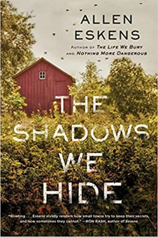 Book cover for "The Shadows We Hide" by Allen Eskens