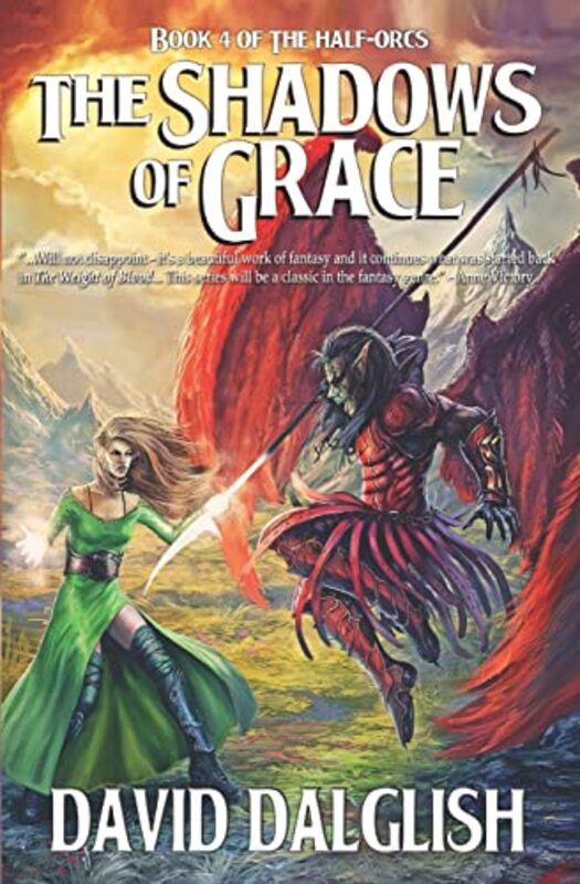 Book cover for "The Shadows of Grace" by David Dalglish