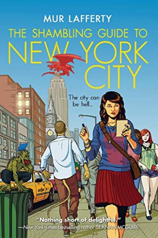 Book cover for "The Shambling Guide to New York City" by Mur Lafferty