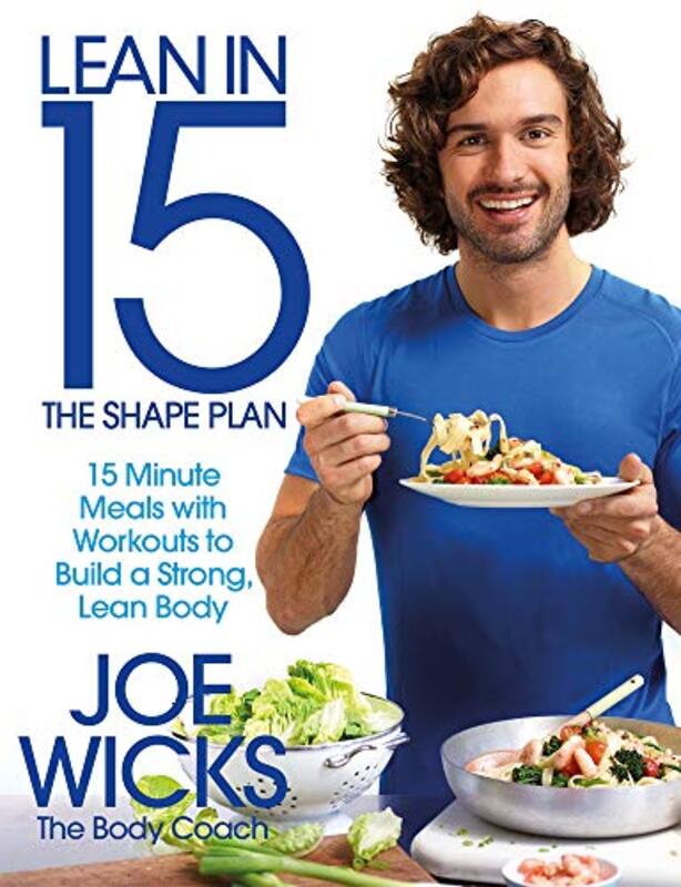 Book cover for "Lean in 15 - The Shape Plan" by Joe Wicks